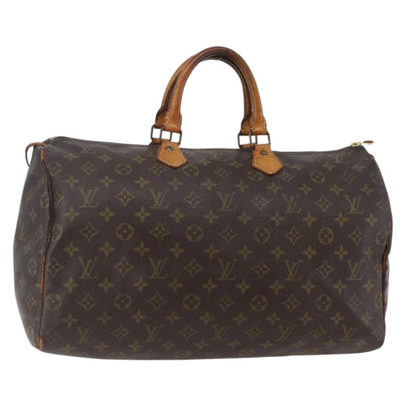 LOUIS VUITTON Monogram Speedy 40 Hand Bag M41522 LV Auth bs29961