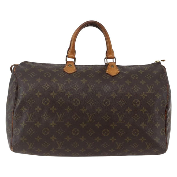 LOUIS VUITTON Monogram Speedy 40 Hand Bag M41522 LV Auth bs29961
