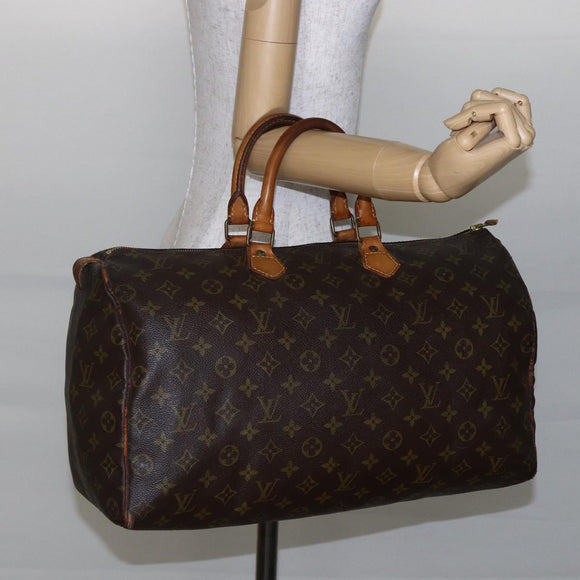 LOUIS VUITTON Monogram Speedy 40 Hand Bag M41522 LV Auth bs29961
