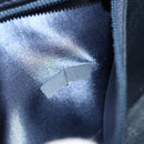 CHANEL Camellia Matelasse Flap Chain Bag Velor Navy Gold CC Auth bs29963V-23