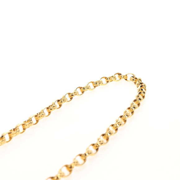 CHANEL Camellia Matelasse Flap Chain Bag Velor Navy Gold CC Auth bs29963V