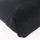 PRADA Shoulder Bag Nylon Black Silver Auth bs29964-16