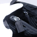 PRADA Shoulder Bag Nylon Black Silver Auth bs29964-10