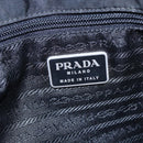PRADA Shoulder Bag Nylon Black Silver Auth bs29964-19