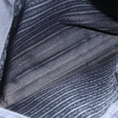 PRADA Shoulder Bag Nylon Black Silver Auth bs29964-24