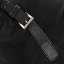 PRADA Backpack Nylon Black Silver Auth bs29965-10