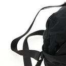 PRADA Backpack Nylon Black Silver Auth bs29965-14