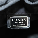 PRADA Backpack Nylon Black Silver Auth bs29965-24