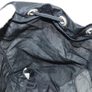 PRADA Backpack Nylon Black Silver Auth bs29965-26