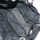 PRADA Backpack Nylon Black Silver Auth bs29965-28