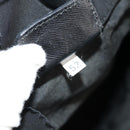 PRADA Backpack Nylon Black Silver Auth bs29965-12