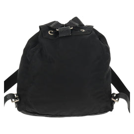 PRADA Backpack Nylon Black Silver Auth bs29965 - 0