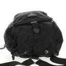 PRADA Backpack Nylon Black Silver Auth bs29965-7
