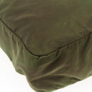 PRADA Tote Bag Nylon Khaki Silver Auth bs29971-17