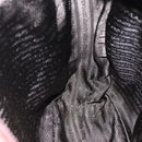 PRADA Tote Bag Nylon Khaki Silver Auth bs29971-21