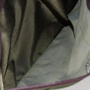 PRADA Tote Bag Nylon Khaki Silver Auth bs29971-23