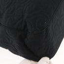 SAINT LAURENT Tote Bag Nylon Black Gold Auth bs29972-13