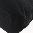 SAINT LAURENT Tote Bag Nylon Black Gold Auth bs29972-14