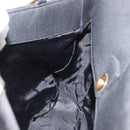 SAINT LAURENT Tote Bag Nylon Black Gold Auth bs29972-19
