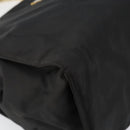 PRADA Hand Bag Nylon Black Gold Auth bs29974-14