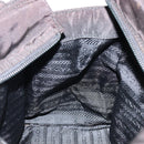 PRADA Hand Bag Nylon Black Gold Auth bs29974-20