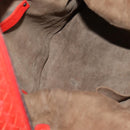 BOTTEGA VENETA INTRECCIATO Hand Bag Leather 2way Red Auth bs29977-11