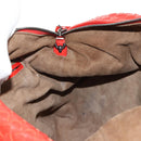 BOTTEGA VENETA INTRECCIATO Hand Bag Leather 2way Red Auth bs29977-22