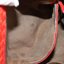 BOTTEGA VENETA INTRECCIATO Hand Bag Leather 2way Red Auth bs29977-25