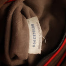 BOTTEGA VENETA INTRECCIATO Hand Bag Leather 2way Red Auth bs29977-12