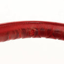 BOTTEGA VENETA INTRECCIATO Hand Bag Leather 2way Red Auth bs29977-8