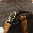 LOUIS VUITTON Monogram Keepall Bandouliere 60 Boston Bag M41412 LV Auth bs29981-19