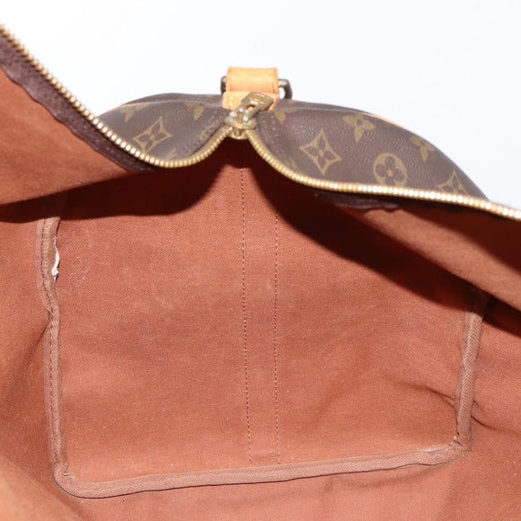 LOUIS VUITTON Monogram Keepall Bandouliere 60 Boston Bag M41412 LV Auth bs29981