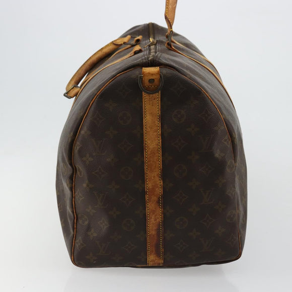 LOUIS VUITTON Monogram Keepall Bandouliere 60 Boston Bag M41412 LV Auth bs29981
