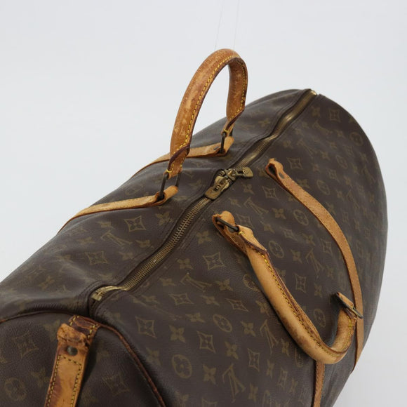 LOUIS VUITTON Monogram Keepall Bandouliere 60 Boston Bag M41412 LV Auth bs29981