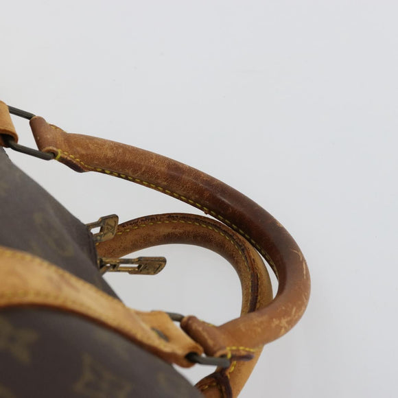 LOUIS VUITTON Monogram Keepall Bandouliere 60 Boston Bag M41412 LV Auth bs29981