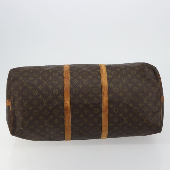 LOUIS VUITTON Monogram Keepall Bandouliere 60 Boston Bag M41412 LV Auth bs29981