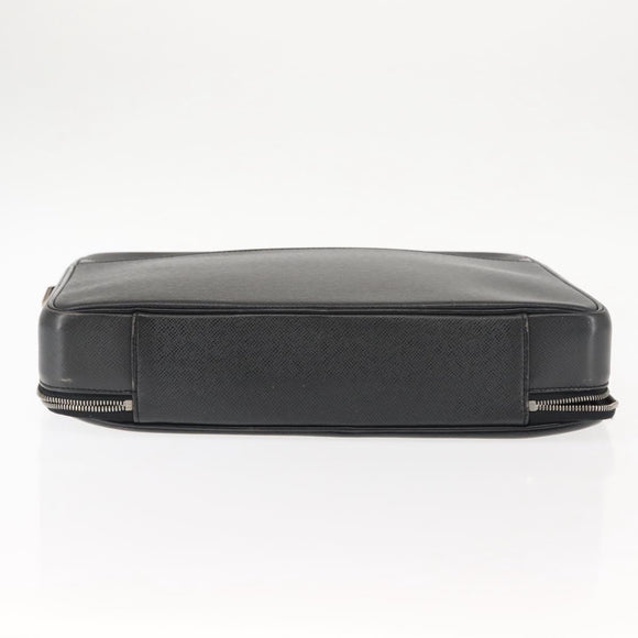 LOUIS VUITTON Taiga Porte Ordina Tour Odessa Business Bag Ardoise Auth bs29983