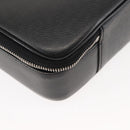 LOUIS VUITTON Taiga Porte Ordina Tour Odessa Business Bag Ardoise Auth bs29983-16