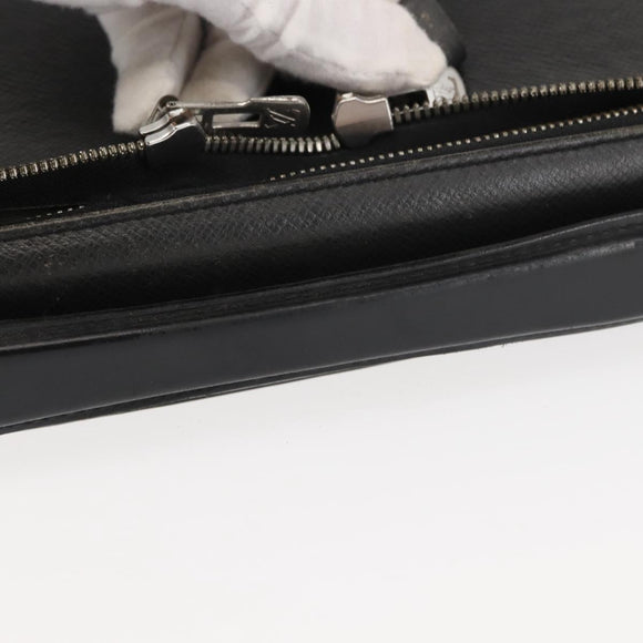 LOUIS VUITTON Taiga Porte Ordina Tour Odessa Business Bag Ardoise Auth bs29983