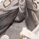 LOUIS VUITTON Suhari Majestu Hand Bag Gray M95652 LV Auth bs29987-21