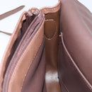 Burberrys Nova Check Shoulder Bag Canvas Beige Gold Auth bs29991-19