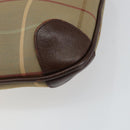 Burberrys Nova Check Tote Bag Canvas Beige Gold Auth bs29992-16