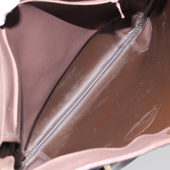 Burberrys Nova Check Tote Bag Canvas Beige Gold Auth bs29992