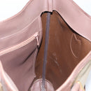 Burberrys Nova Check Tote Bag Canvas Beige Gold Auth bs29992-18