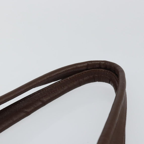 Burberrys Nova Check Tote Bag Canvas Beige Gold Auth bs29992