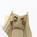 Chloe Sally Shoulder Bag Leather Beige Gold Auth bs29994-20