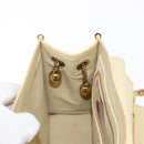 Chloe Sally Shoulder Bag Leather Beige Gold Auth bs29994-21