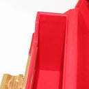 BOTTEGA VENETA Daisy Shoulder Bag Leather Red Gold Auth bs29995-20