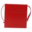 BOTTEGA VENETA Daisy Shoulder Bag Leather Red Gold Auth bs29995-3