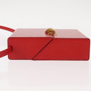 BOTTEGA VENETA Daisy Shoulder Bag Leather Red Gold Auth bs29995-5